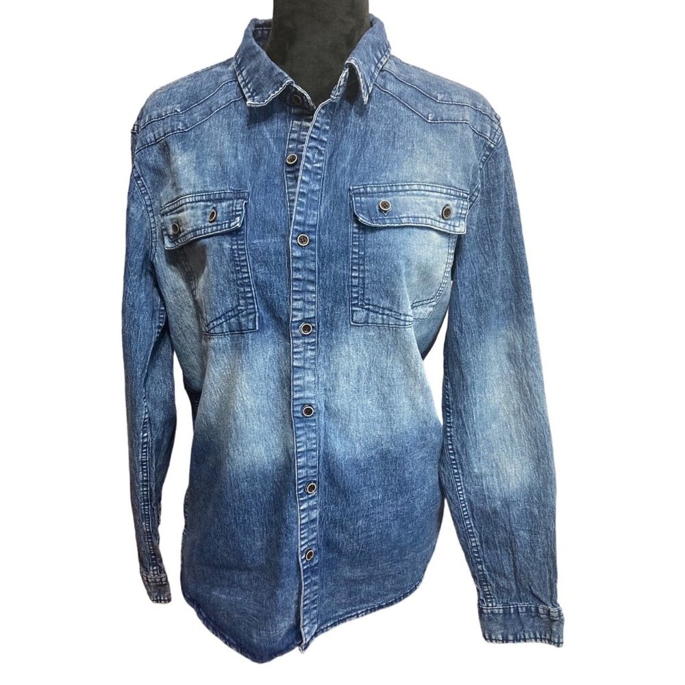 ROC Unisex Shirt XL Bleach Washed